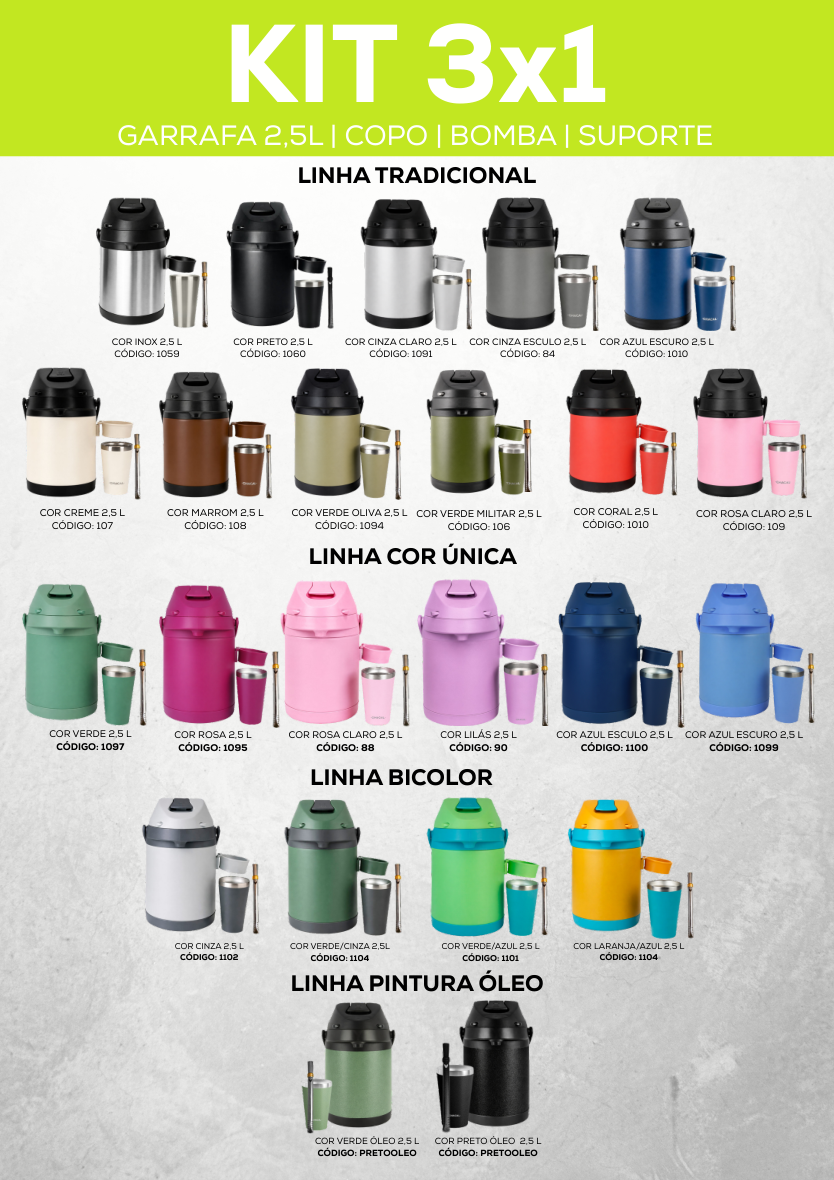 Kits completos de tereré