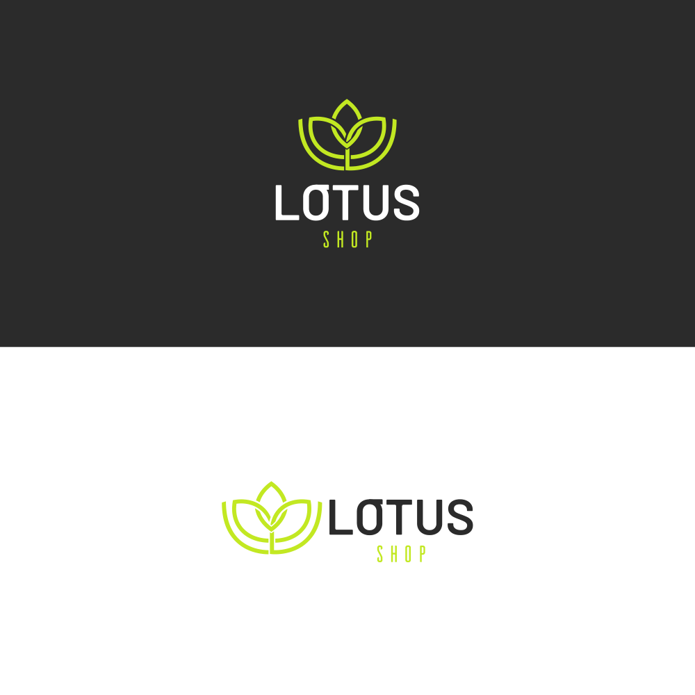 Identidade visual Lótus Shop